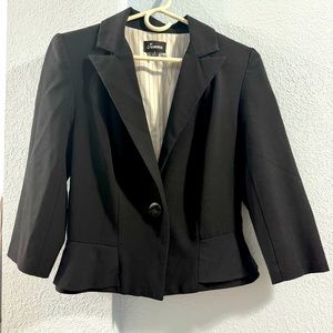 5/$20🛍️ Jemma 3/4 Sleeve Black Jacket